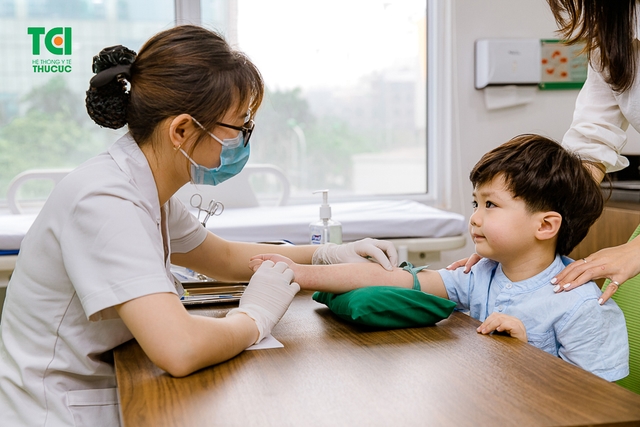 Khám sức khỏe định kỳ cho trẻ tại Hệ thống Y tế Thu Cúc TCI