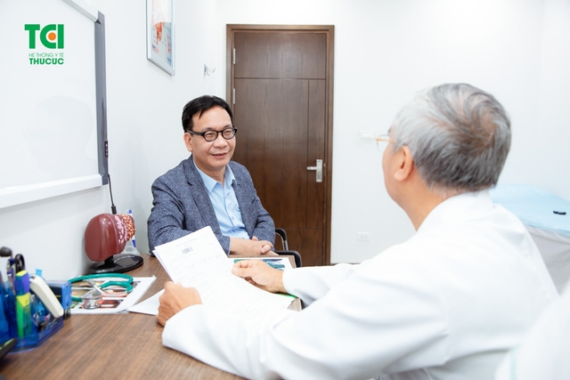 NSƯT Đức Khuê khám sức khỏe tổng quát tại Thu Cúc TCI