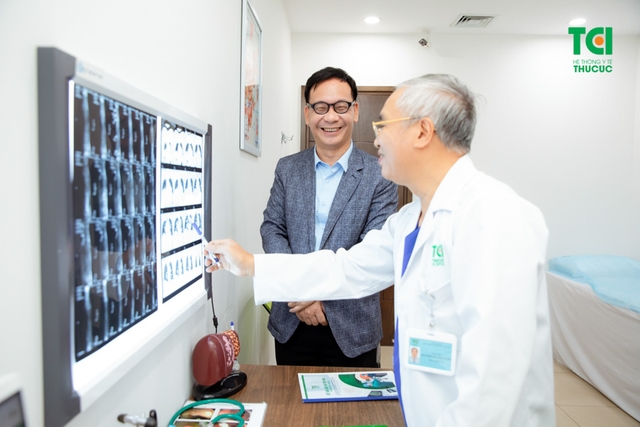 NSƯT Đức Khuê khám sức khỏe tổng quát tại Thu Cúc TCI