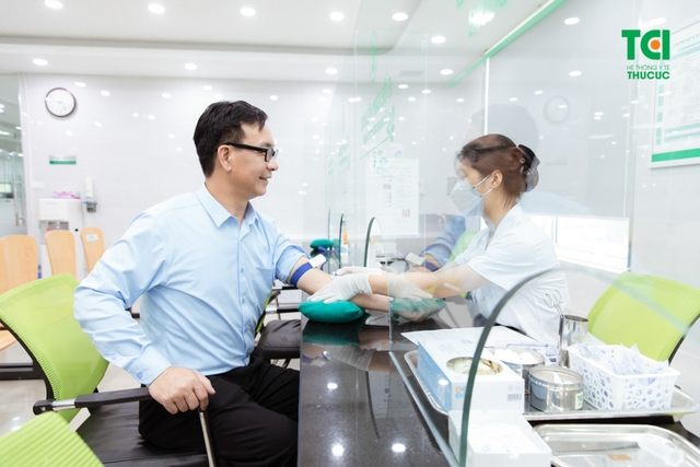 NSƯT Đức Khuê khám sức khỏe tổng quát tại Thu Cúc TCI