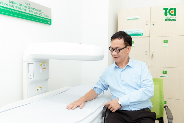 NSƯT Đức Khuê khám sức khỏe tổng quát tại Thu Cúc TCI