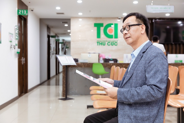NSƯT Đức Khuê khám sức khỏe tổng quát tại Thu Cúc TCI