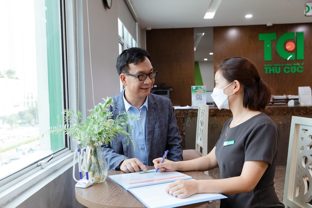NSƯT Đức Khuê khám sức khỏe tổng quát tại Thu Cúc TCI
