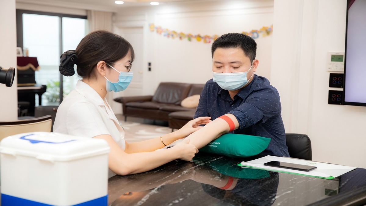 Lấy máu tại nhà &#8211; Trải nghiệm khám bệnh kiểu hiện đại