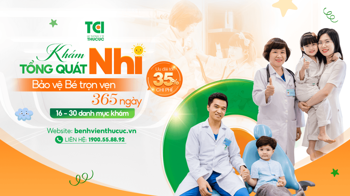 Khám bác sĩ giỏi, hạn chế kháng sinh &#8211; Ưu đãi phí khám Nhi tại TCI