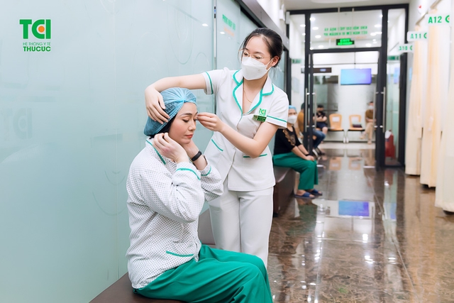 Diễn viên Quách Thu Phương trải nghiệm khám sức khỏe tại Thu Cúc TCI