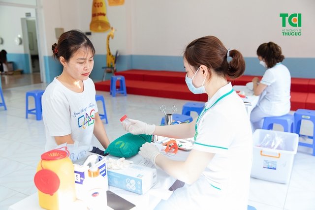 Khám sức khoẻ trường Công Nghệ Giáo Dục Hà Nội