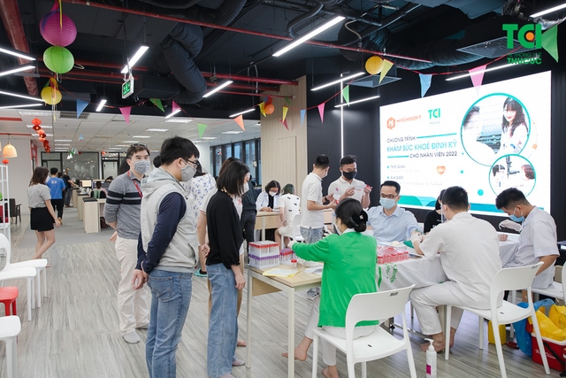 Khám sức khoẻ công ty Sáng tạo trẻ Việt Nam Miichisoft