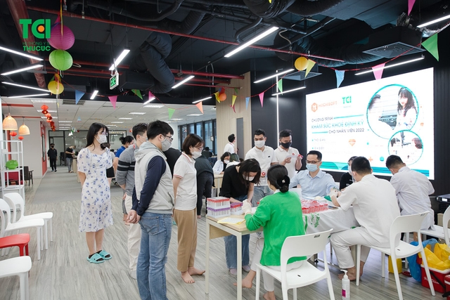Khám sức khoẻ công ty Sáng tạo trẻ Việt Nam Miichisoft