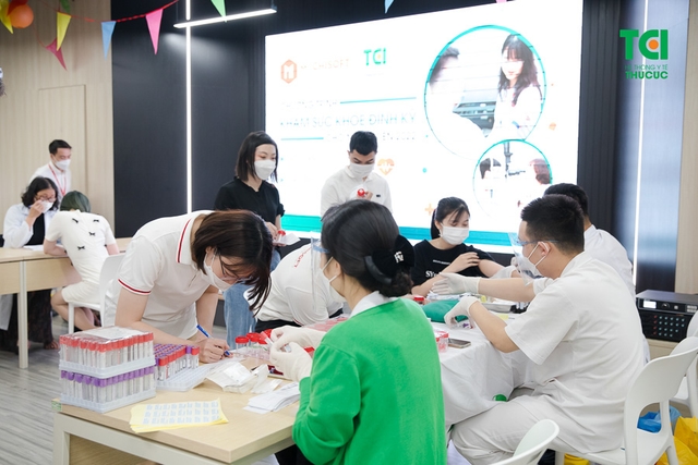 Khám sức khoẻ công ty Sáng tạo trẻ Việt Nam Miichisoft