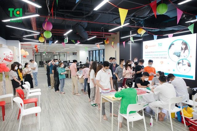 Khám sức khoẻ công ty Sáng tạo trẻ Việt Nam Miichisoft