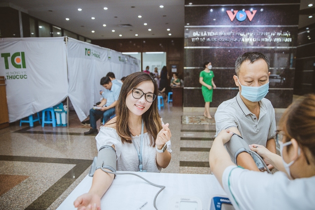 Khám sức khoẻ cán bộ công nhân viên Đài Tiếng nói Việt Nam VOV