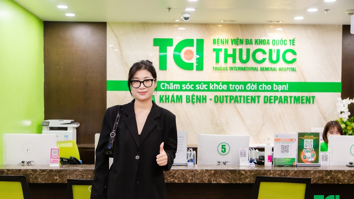 Trải nghiệm khám sức khỏe 10 điểm tại Thu Cúc TCI