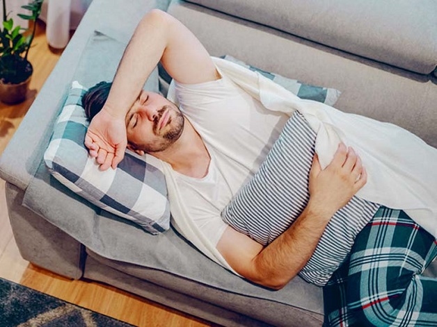 cách nằm giảm đau bao tử nằm ngửa
