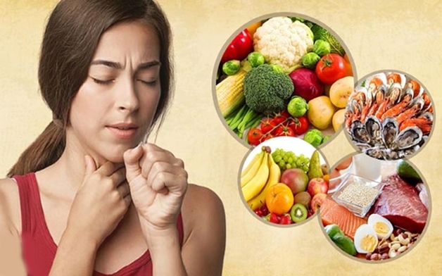 người bị viêm họng