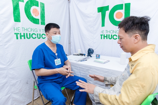 Ảnh Khám sức khỏe Công ty  Vĩnh Tường