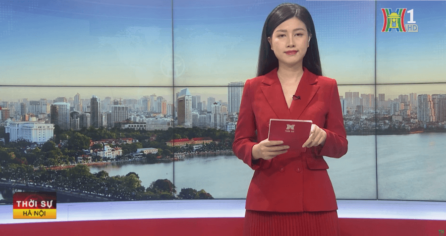 Đài truyền hình HN đưa tin về tay chân miệng