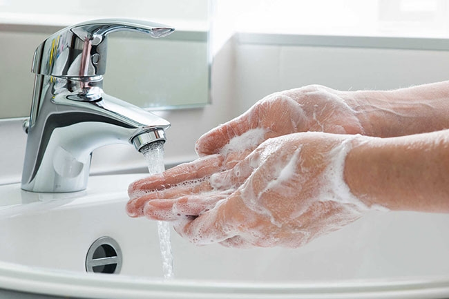 Rửa tay sạch sẽ giúp phòng ngừa lây nhiễm bệnh