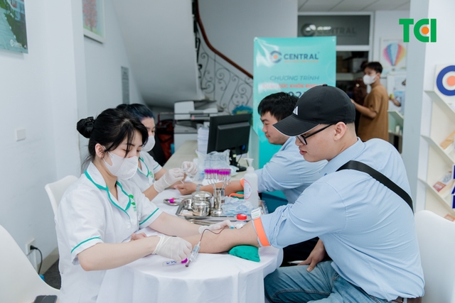 Ảnh Khám Sức Khỏe Công ty Central