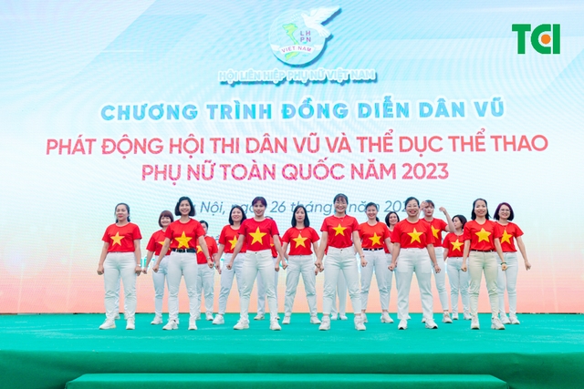 Ảnh Sự kiện Đồng diễn dân vũ &#8211; Phụ nữ Việt Nam giàu sức sống