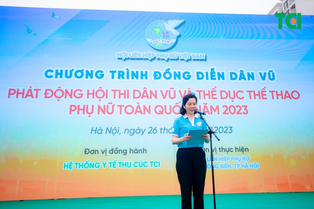 Ảnh Sự kiện Đồng diễn dân vũ &#8211; Phụ nữ Việt Nam giàu sức sống