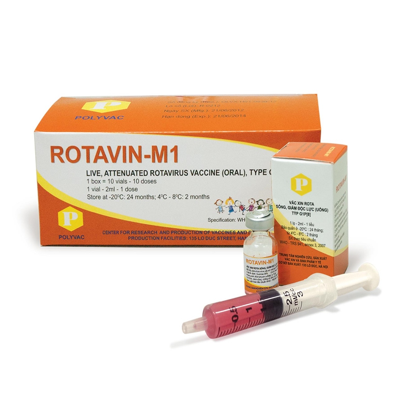 Vắc xin Rotavin ngừa Rotavirus &#8211; lịch uống, liều lượng và lưu ý