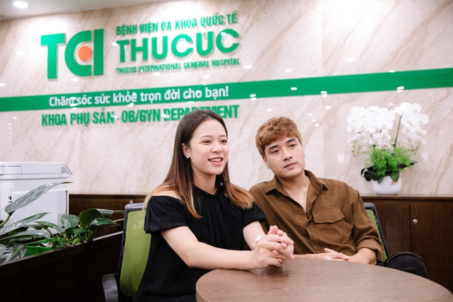 Ảnh Tiktoker triệu follower Đào Nguyễn Ánh trải nghiệm cùng vợ bầu tại TCI