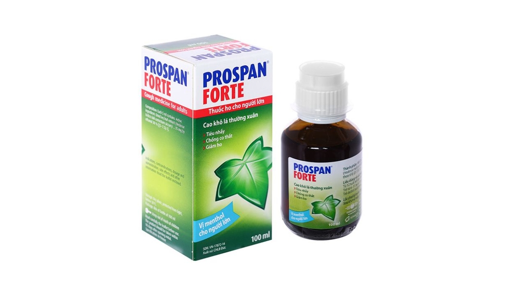 Prospan forte &#8211; thuốc ho từ thảo dược cho người lớn