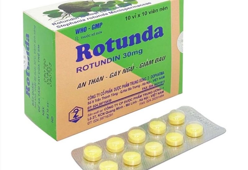 Cơ chế hoạt động của thuốc Rotunda