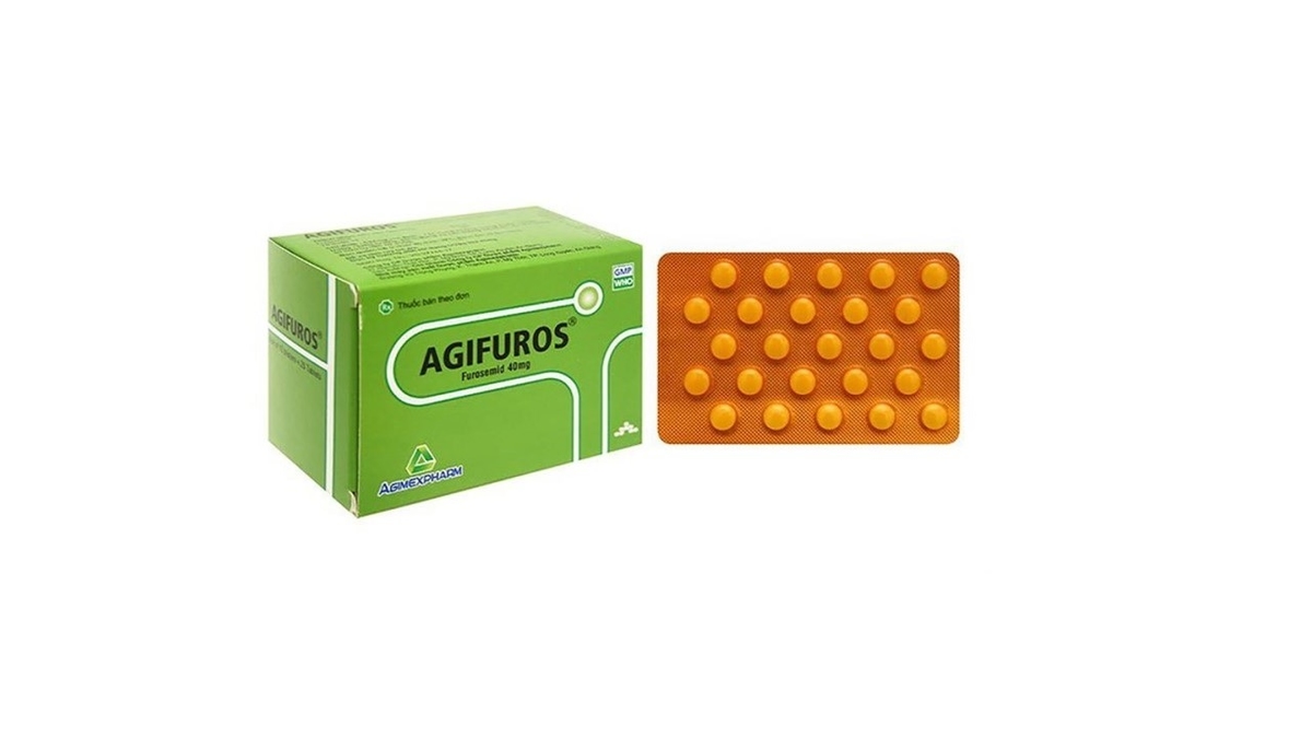 Thông tin chi tiết về thuốc Agifuros 40mg