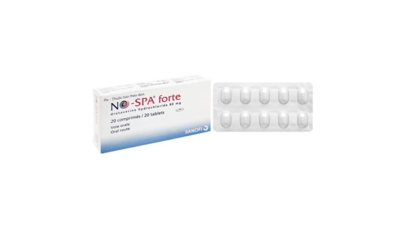 No spa forte là một loại thuốc thuộc nhóm chống co thắt