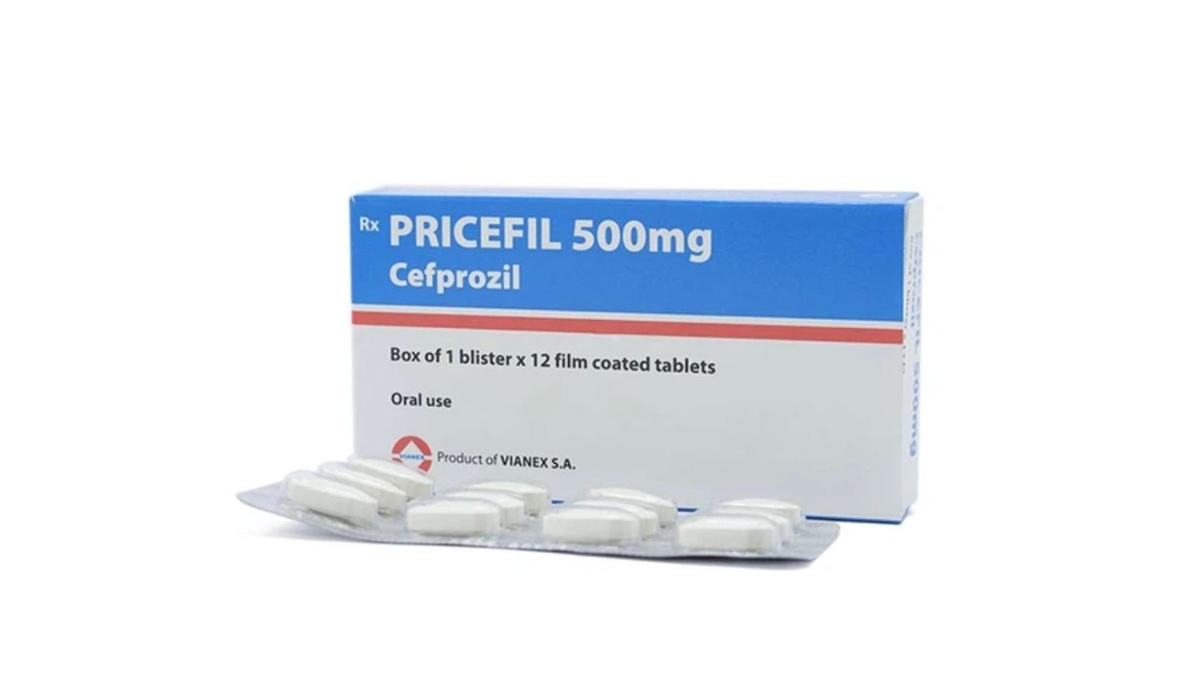 Pricefil &#8211; Thuốc kháng sinh điều trị nhiễm khuẩn đường hô hấp