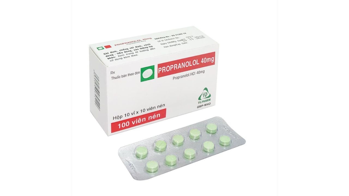 Propranolol &#8211; Thuốc điều trị bệnh tim mạch và những lưu ý