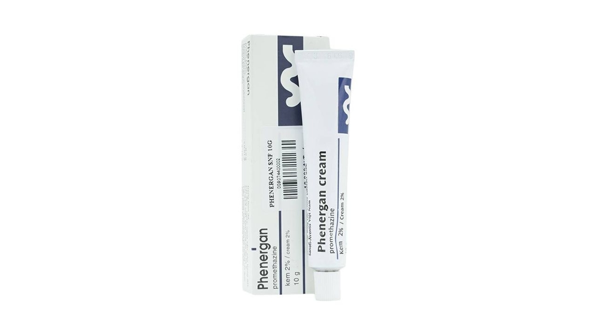 Kem bôi da Phenergan Cream trị ngứa &#8211; cách sử dụng an toàn