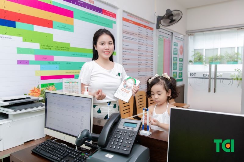 Thu Cúc TCI với quy trình tiêm chủng an toàn và nhanh chóng.