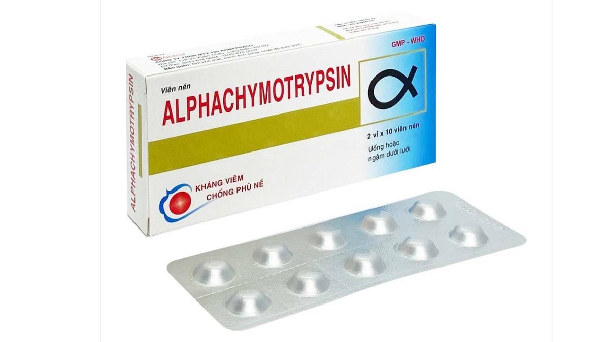 Alphachymotrypsin &#8211; Lưu ý cách sử dụng thuốc