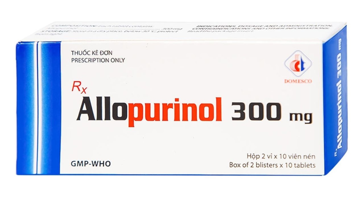 Thông tin cơ bản về allopurinol &#8211; thuốc điều trị bệnh Gout