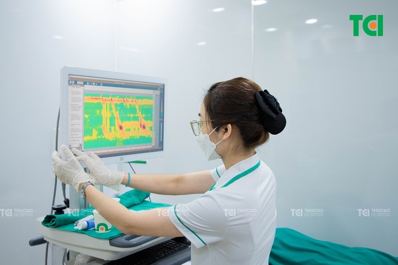 Chẩn đoán nghẹn ở thực quản hiệu quả bằng đo áp lực thực quản HRM
