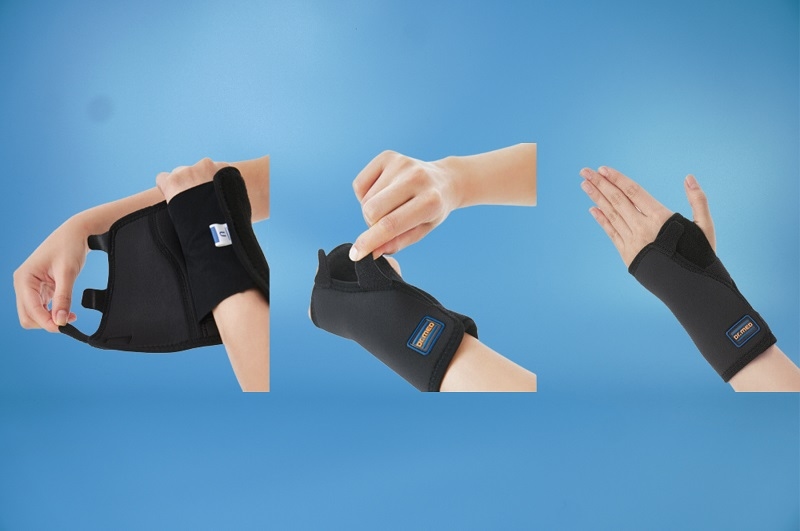 Nẹp cổ tay có thể cải thiện tình trạng bệnh