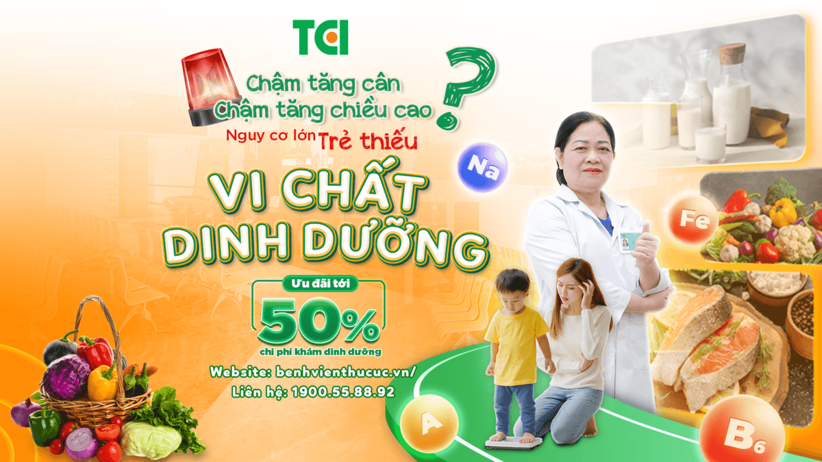 Khám dinh dưỡng &#8220;cực đã&#8221; với ưu đãi hấp dẫn tại TCI