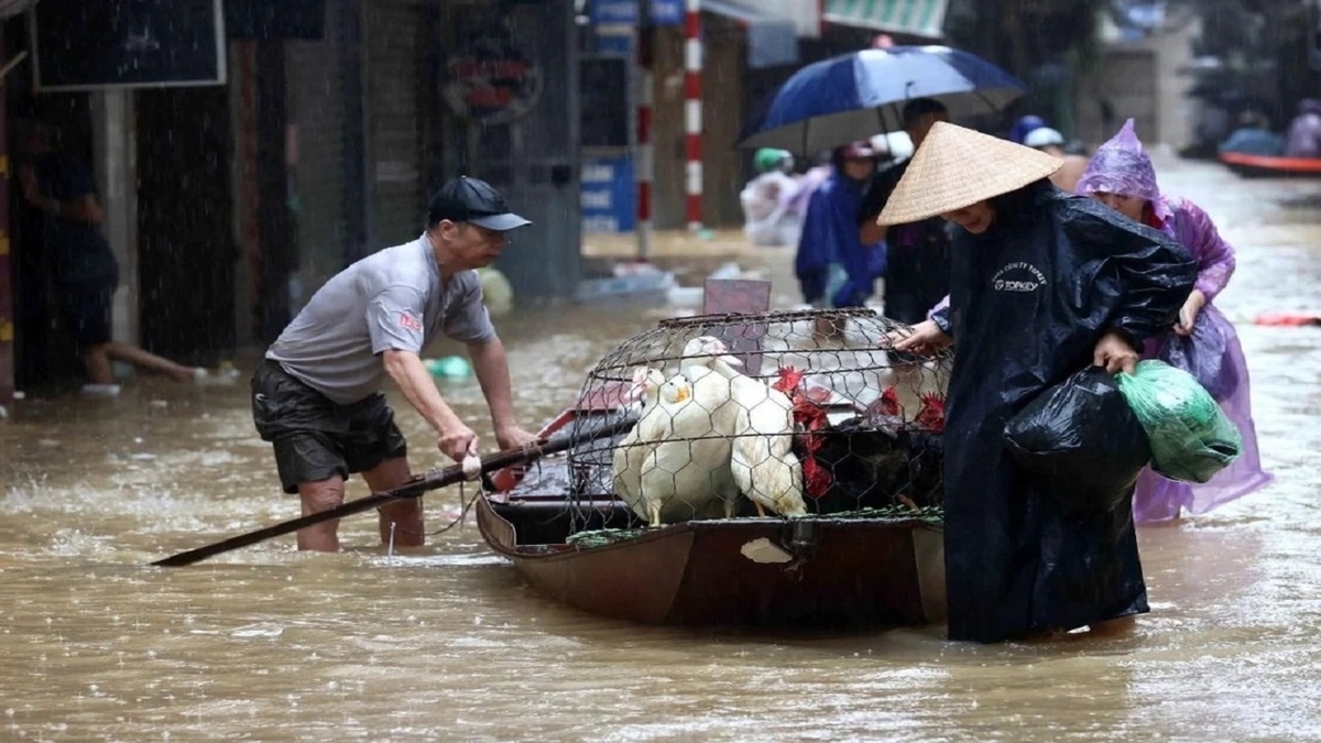 Cảnh báo: Nguy cơ mắc uốn ván do lội nước bẩn mùa mưa bão