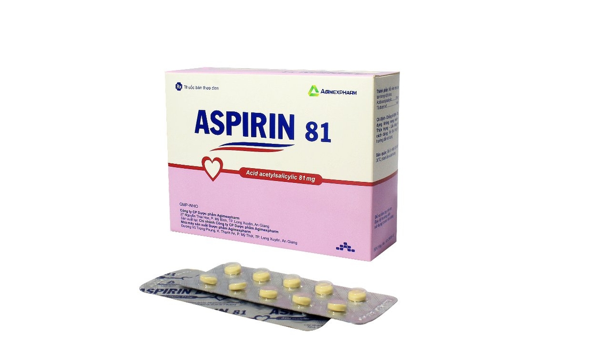 Aspirin 81 &#8211; Thuốc phòng ngừa đột quỵ, nhồi máu cơ tim