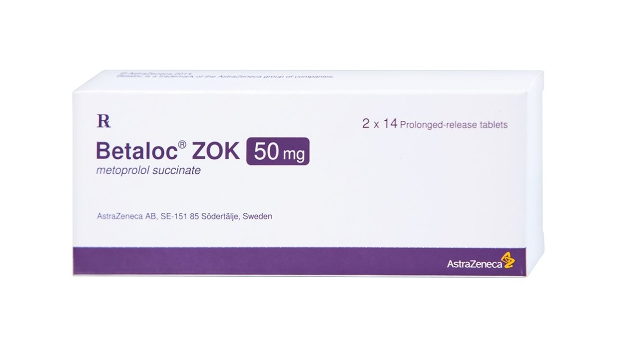Betaloc ZOK &#8211; Điều trị tăng huyết áp và bệnh tim mạch
