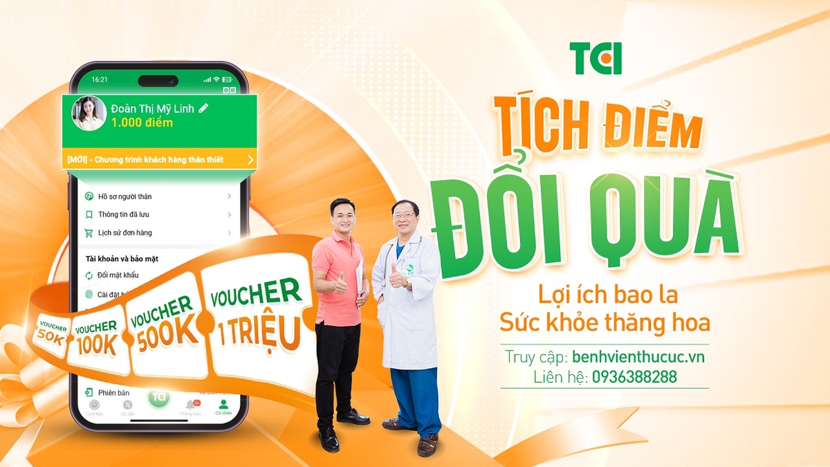 THU CÚC TCI &#8211; CHÍNH SÁCH TÍCH ĐIỂM TỪ NĂM 2025