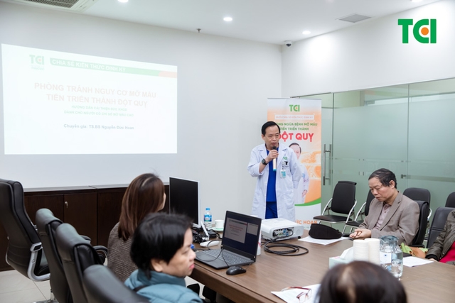 MINI TALK &#8220;PHÒNG NGỪA BỆNH MỠ MÁU TIẾN TRIỂN THÀNH ĐỘT QUỴ&#8221; THÁNG 3