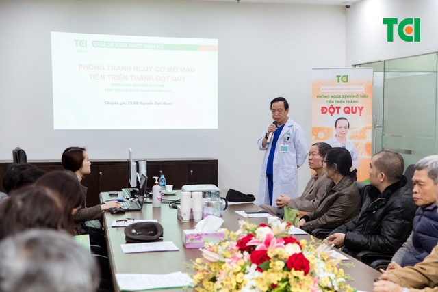 MINI TALK &#8220;PHÒNG NGỪA BỆNH MỠ MÁU TIẾN TRIỂN THÀNH ĐỘT QUỴ&#8221; THÁNG 3