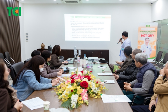 MINI TALK &#8220;PHÒNG NGỪA BỆNH MỠ MÁU TIẾN TRIỂN THÀNH ĐỘT QUỴ&#8221; THÁNG 3