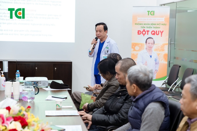 MINI TALK &#8220;PHÒNG NGỪA BỆNH MỠ MÁU TIẾN TRIỂN THÀNH ĐỘT QUỴ&#8221; THÁNG 3