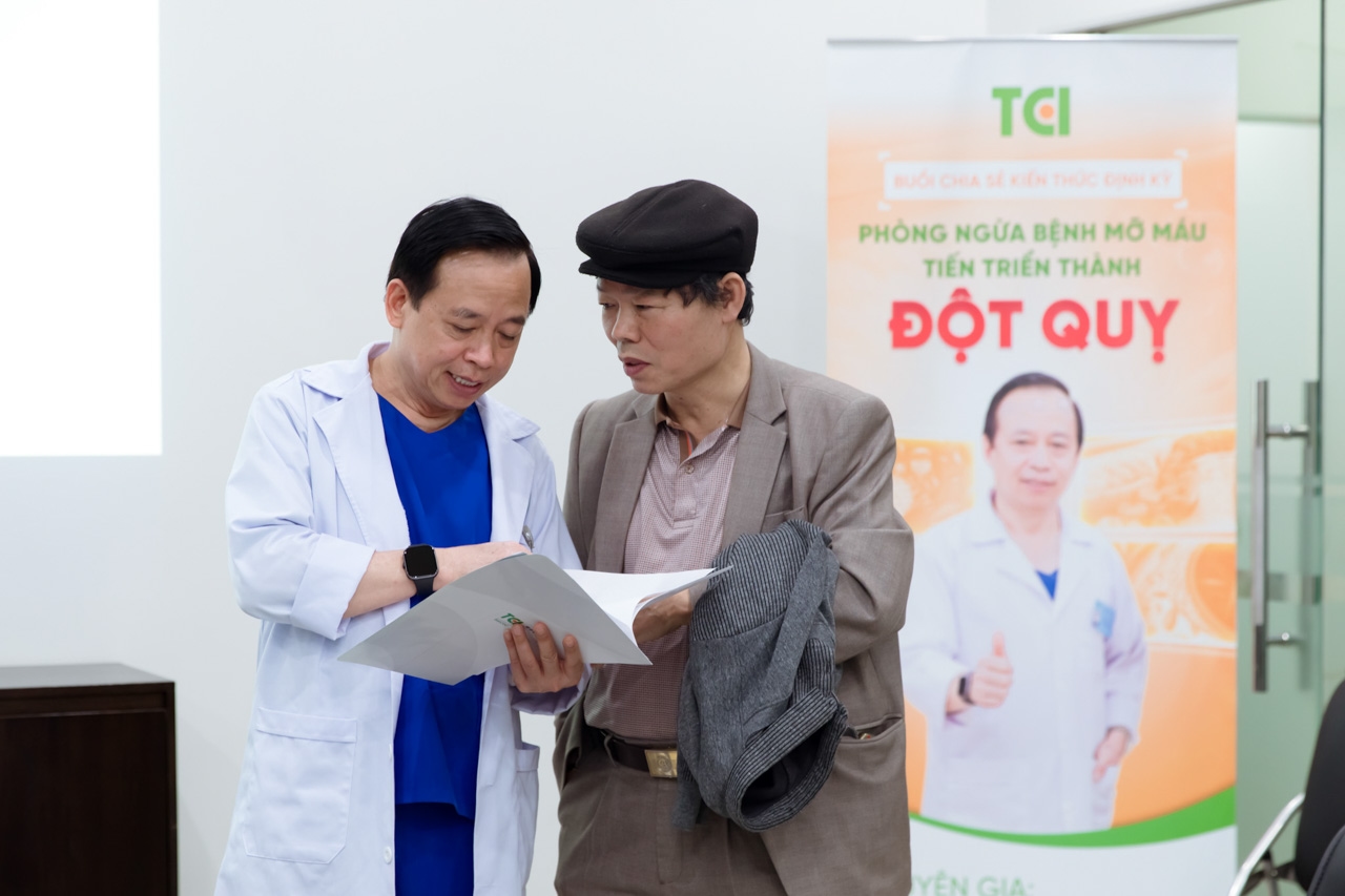 MINI TALK &#8220;PHÒNG NGỪA BỆNH MỠ MÁU TIẾN TRIỂN THÀNH ĐỘT QUỴ&#8221; THÁNG 3