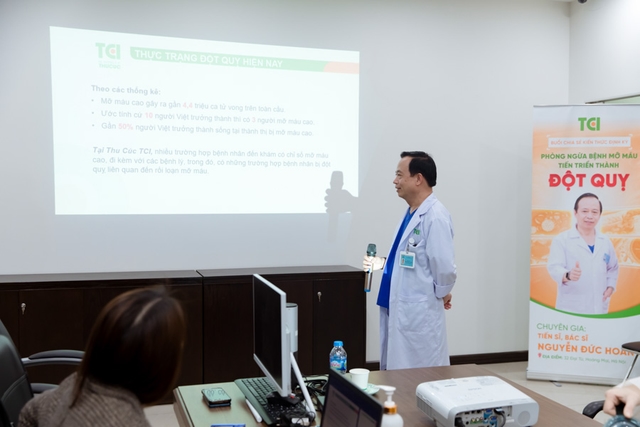 MINI TALK &#8220;PHÒNG NGỪA BỆNH MỠ MÁU TIẾN TRIỂN THÀNH ĐỘT QUỴ&#8221; THÁNG 3